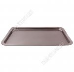 Противень низк, прям.(38х27 h2см) коричн,толщ.0,4мм,угл.сталь, А/П 