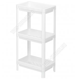 Этажерка 3-х яр (36,5х23 h71см) белый (3) 