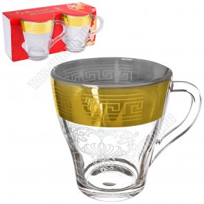 Кружка н-р 2шт п/у 250мл (ф.грация) 