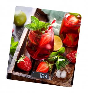 Весы кухонные эл. (стекло) до 7кг 