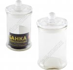 BANCA Банка 0,4л гермет.стекл.крышка (ф.цилиндр) б/уп (12)
