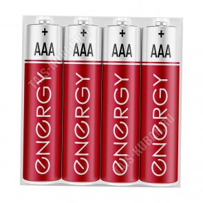 Батарейка ENERGY R03- 4шт (ААА) (60) 