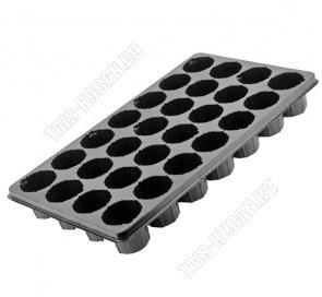 Кассета д/рассады 28 ячеек кругл. 520х310х60 мм 