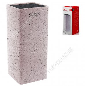 Подставка д/ножей квадратная 10x10 h22,5см (12) 