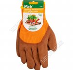 Перчатки д/сад.работ 9 разм (L) полиэстер+латекс 