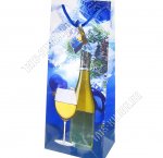 Пакет бумажный для бутылки (h35х12см)
