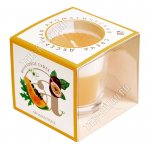 Свеча аромат (стеклянный стакан) 60гр с фигуркой 
