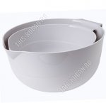 Миска круг Н-Р 2шт 2,0+3,2л серый (10) 