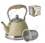 Чайник нерж 1,0л +ситечко, 