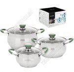 НАБОР кастрюль 3шт 