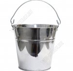 Подойник (ведро) 7,0л, нерж.сталь (10) 