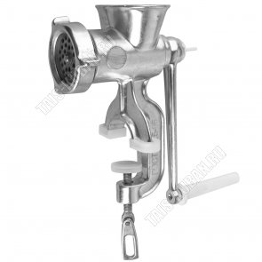 Мясорубка механическая алюминиевая Казань МА-С  пласт.держ.на руч. (в пакете) 