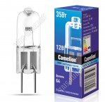 Camelion (галогеновая,без рефлектора) G4 JC 35Вт,12V,световой поток 650Лм,h31 d9мм (5). 