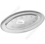 Блюдо овальное L34х21см,металл