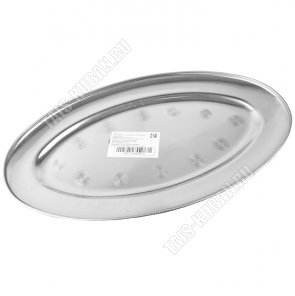Блюдо овальное L34х21см,металл 