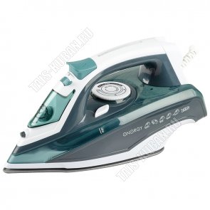 Утюг с тефлоновой подошвой 2600Вт пар 25г/вода 440мл, цвет белый/серый (8) 