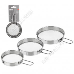 Сито д/сахарной пудры и какао набор 3шт (d7,5/9/10см) (1) 