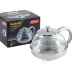 Чайник завар (стекло+нерж) 