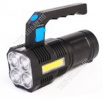 Фонарь аккум. 4LED+СОВ 3Вт,дневн.6000К+тепл.3000К (20)