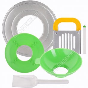 Н-р д/консерв.6шт (воронка, переход.д/банок,стерилиз.,совочек,магнит.палочка,слив.решетка) 