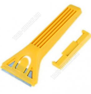 Скребок д/стеклокерам,металл+пластик(12) 