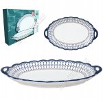 Кобальт золото Блюдо овал с 2ручками 31см, п/у (12) 