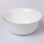 Golden Rim/Золотой кант Салатник d16см 0,6л (6/24)