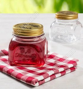 HOMEMADE Банка 0,3л с метал.крышкой б/уп (24) 