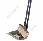 Набор Совок мягк.кром 24х16см +Щётка L20см,ворс 7см,вертикал.ручка h79см,серо-коричн, Svip (14) 