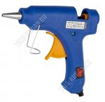 Пистолет клеевой Engry EGG-20 с подставкой , цвет синий (20)
