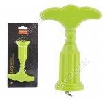 Штопор L18см с ручкой/насадкой на бутылку (12) 