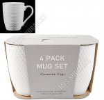 Кружка п/у Н-р 4шт 350мл 