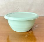 Миска кругл, мята 2,1л, с крышк (d22 h9см) (22) 