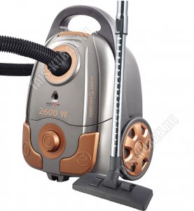 Пылесос 2600Вт. мощн.всас.420Вт,пылесбор.4,0л.(мешок) (1) 