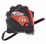 Рулетка Status magnetic 3 fixations 7,5мх25мм обрезин.корп, зацеп с магнитом 