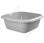 Таз серый, квадр 6,0л (30х30 h12,5см) (30) 