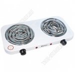 Плита эл.эмаль/2конф. ТЭН, 2000Вт. нерж.чаша, 4реж. KELLI