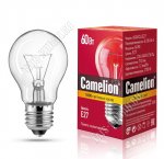 Camelion накалив. (груша) прозр Е27 60Вт,светов.поток 710Лм (h90 d50мм) (10) 