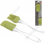 Набор для выпечки 2предмета (кисточка кулинарная L16см,лопатка L18см) (12)