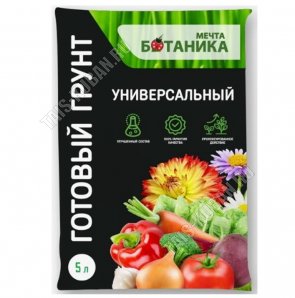 Грунт МЕЧТА БОТАНИКА - Универсальный 5л (5) 
