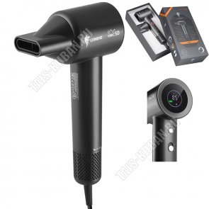 Фен 1800Вт 2ск,3t реж, черный (10) 