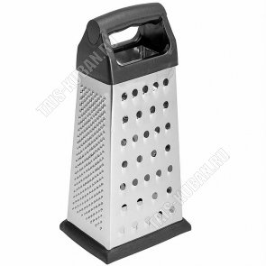 Терка 4-х гранная h20см,черный (12) 