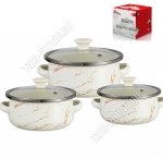 Набор мини-кастрюль 3шт 