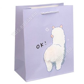 Пакет бумажный (h23х18см) 210г/м2 