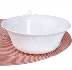 Белая Салатник d20,5см 1,3л (волн.край) б/уп (36) 