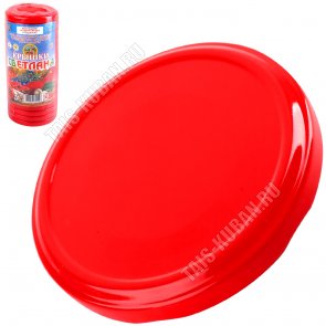СВЕТЛАНА Крышка д/консерв.винтовая RTS моноцвет КРАСНАЯ (ц.за 20шт) (36) 