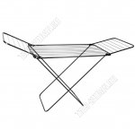 Сушилка д/белья, раб.поверх 18м (h80 116х53см) черный 