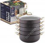 Мантоварка 4-х ярусная 7,5л d30см h40см (1) Горянка