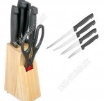 Набор ножей 5предметов на деревянной подставке (3) 