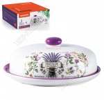 Эдем/Лаванда и розы Блюдо для блинов d23см (12)